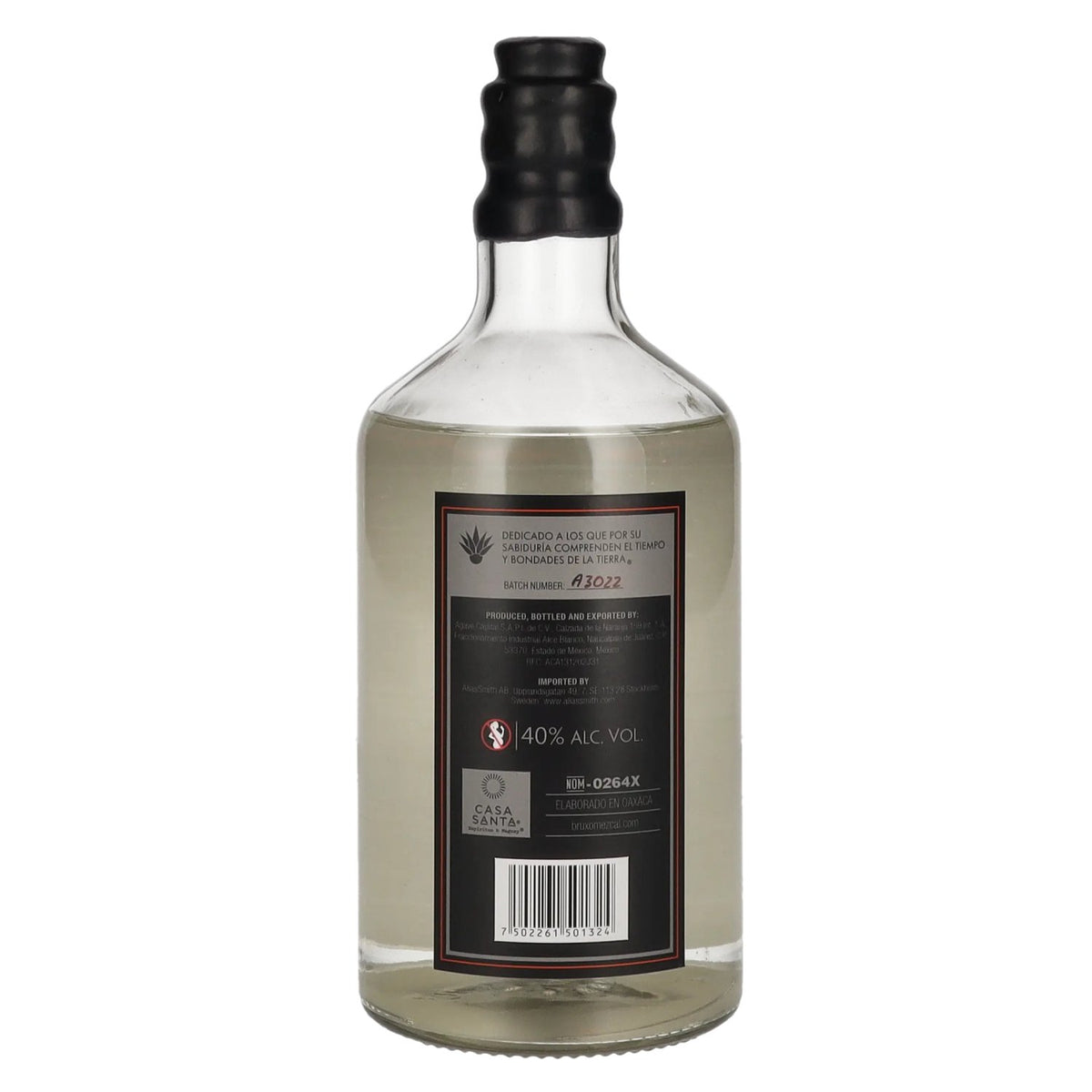 Bruxo X Mezcal Artesanal De Los Terrenales 100% Maguey Espadín Barril 40% Vol. 0,7l
