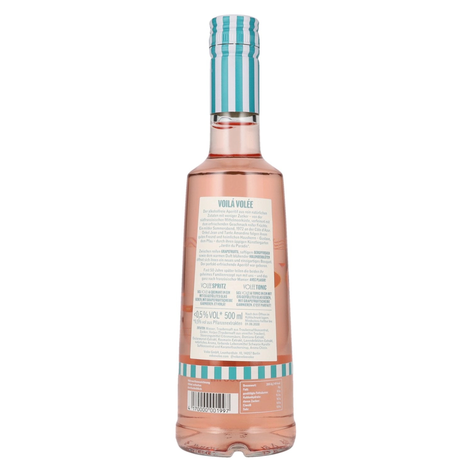 Avec Plaisir VOLÉE Apéritif Naturel alkoholfrei 0,5l