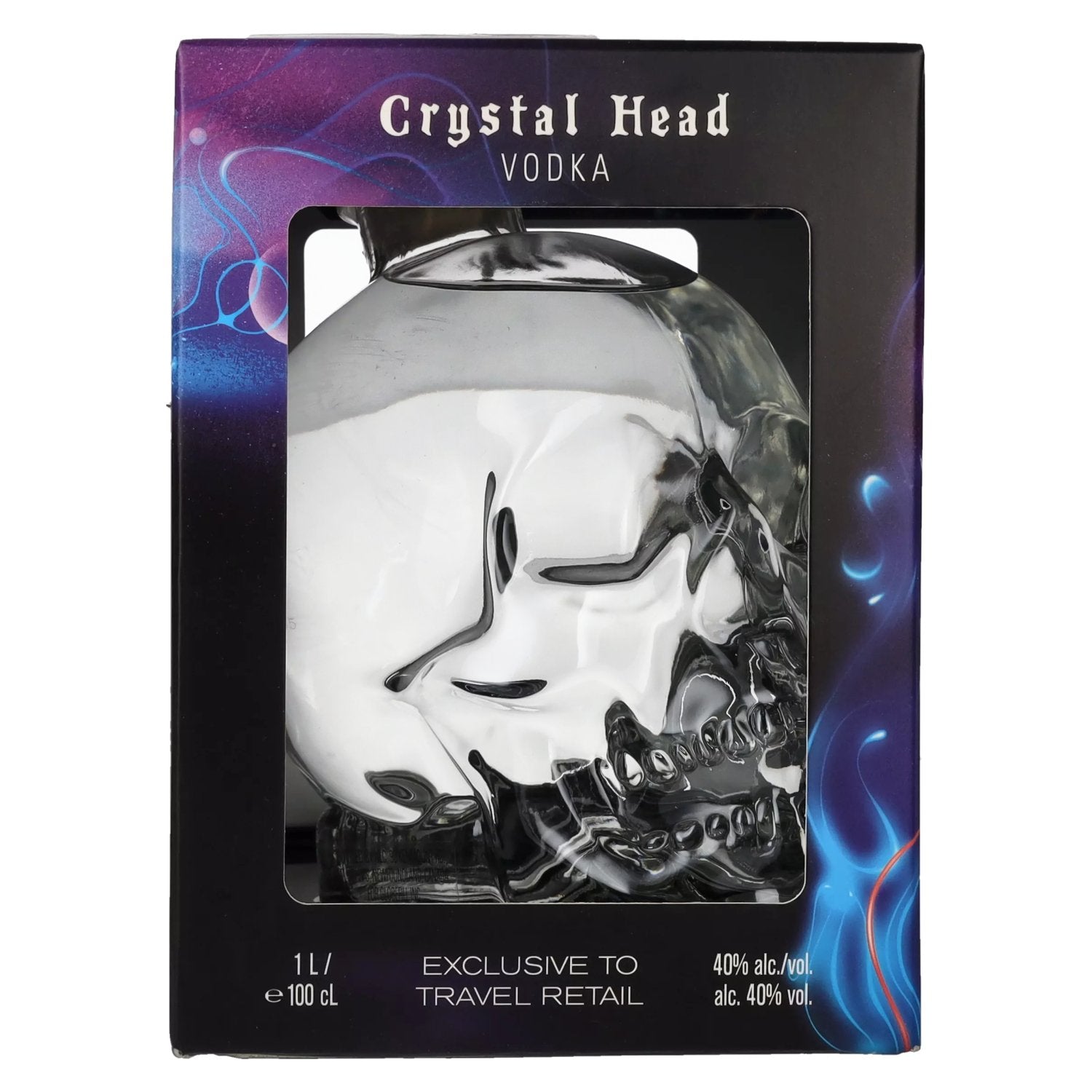Crystal Head Vodka 40% vol. 1l dans une boîte cadeau