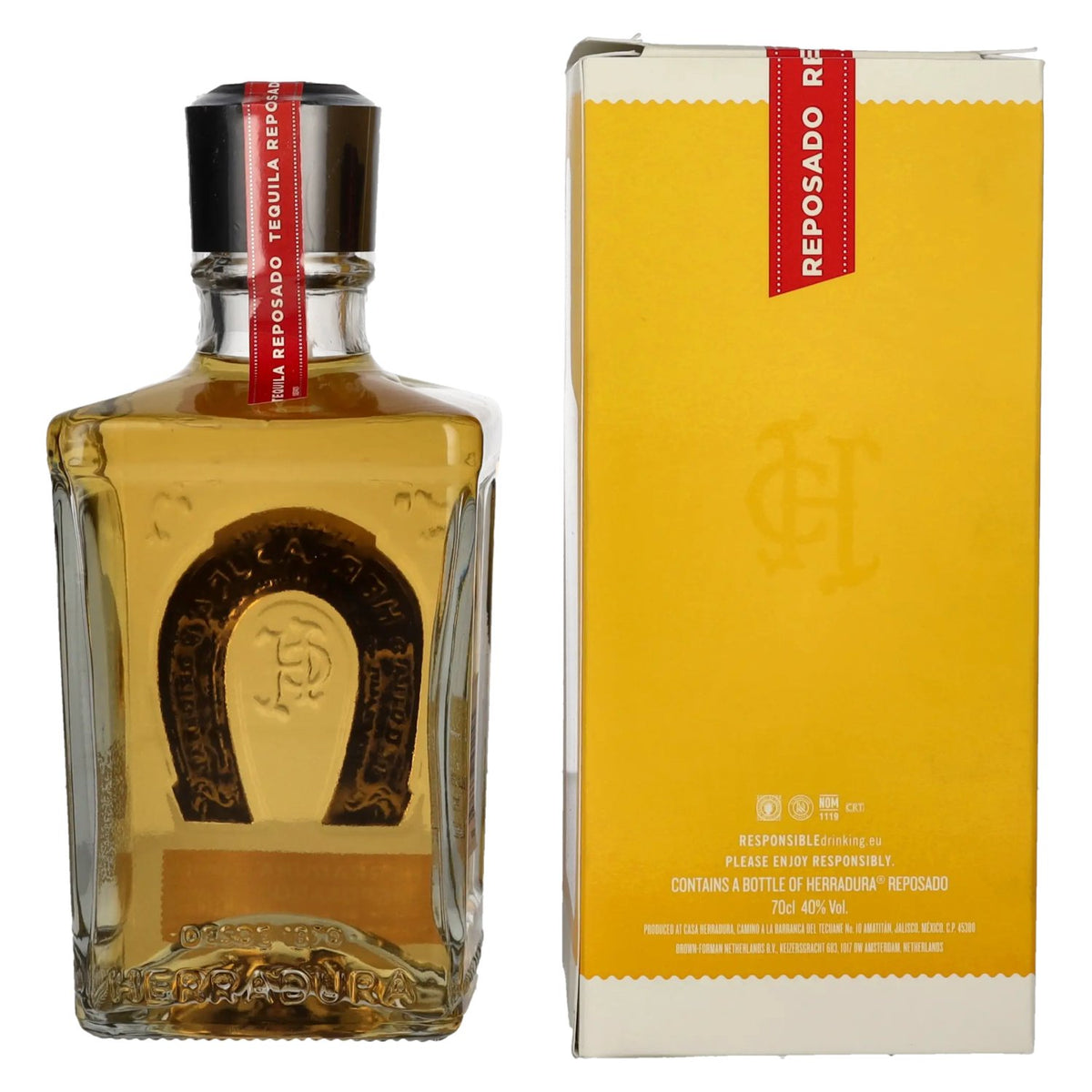 Herradura Tequila REPOSADO 100% de Agave 40% Vol. 0,7l in gift box