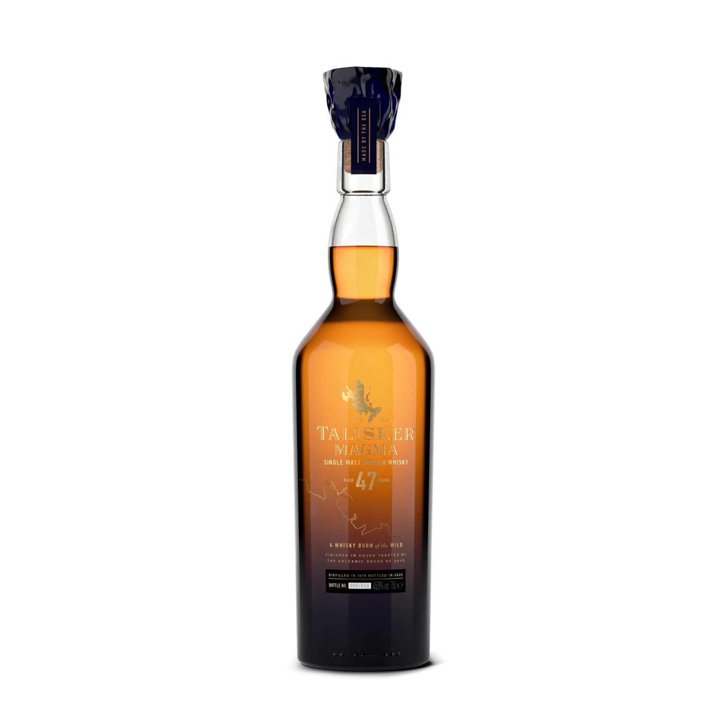 Talisker 47 Years Old MAGMA Single Malt Whisky 48,8% Vol. 0,7l en boîte cadeau