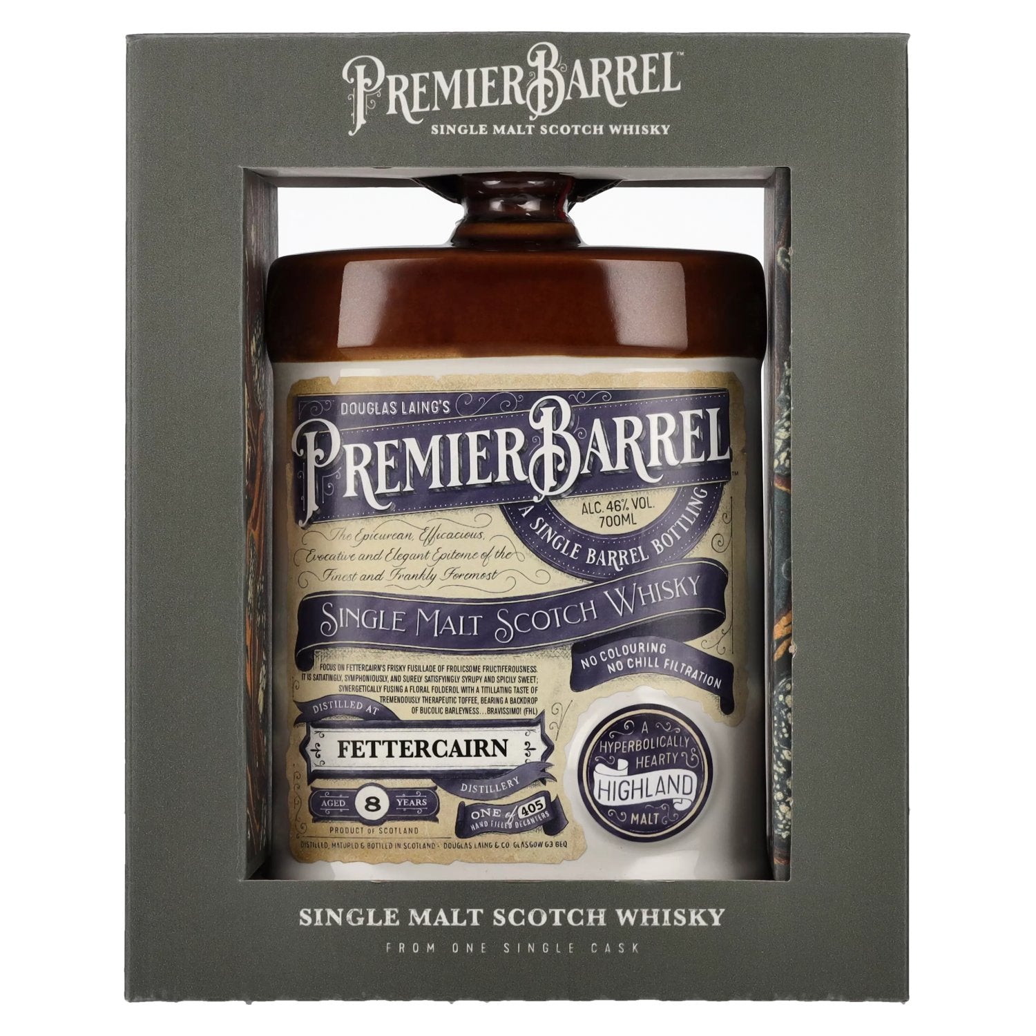 Douglas Laing PREMIER BARREL Fettercairn 8 Years Old Single Malt 2012 46% Vol. 0,7l in gift box