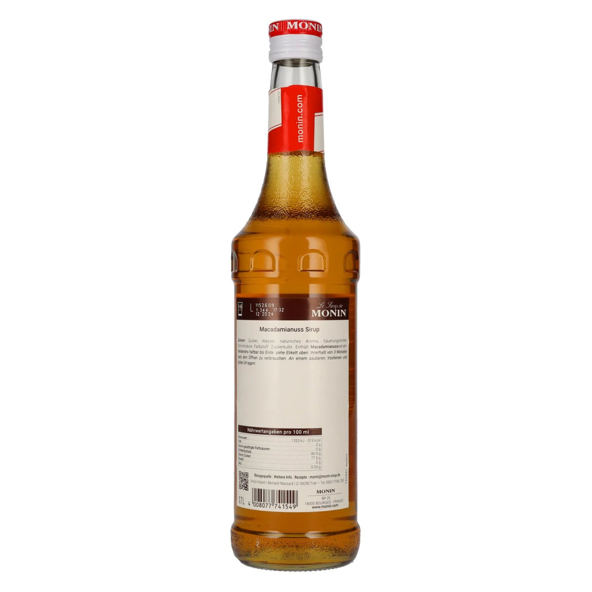 Le Sirop de Monin MACADAMIA 0,7l