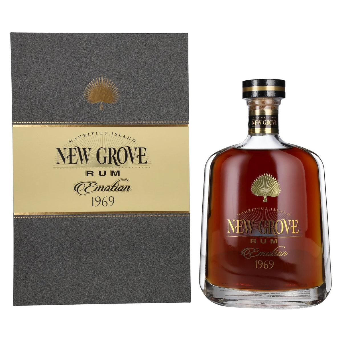 New Grove EMOTION 1969 Mauritius Island Rum 47% vol. 0,7l en boîte cadeau