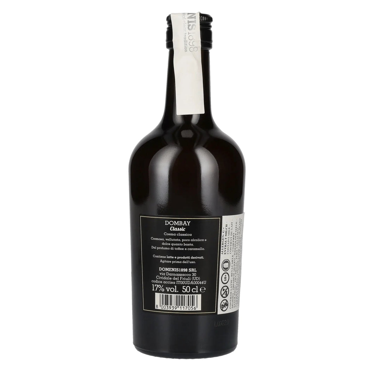 Domenis 1898 DOMBAY Classic crema classica 17% Vol. 0,5l