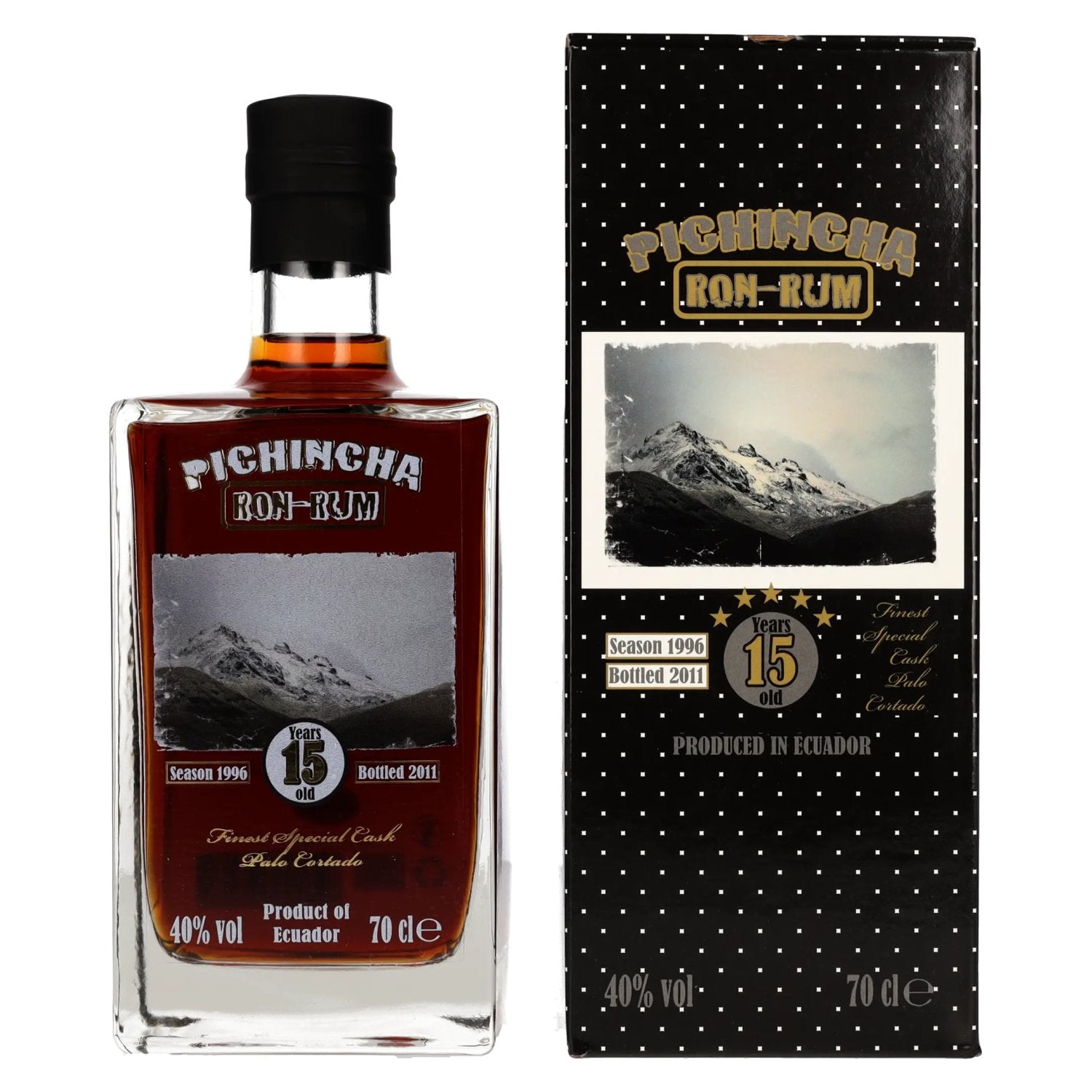 Pichincha Rum 15 Years Finest Special Cask Palo Cortado 40% Vol. 0,7l in Geschenkbox