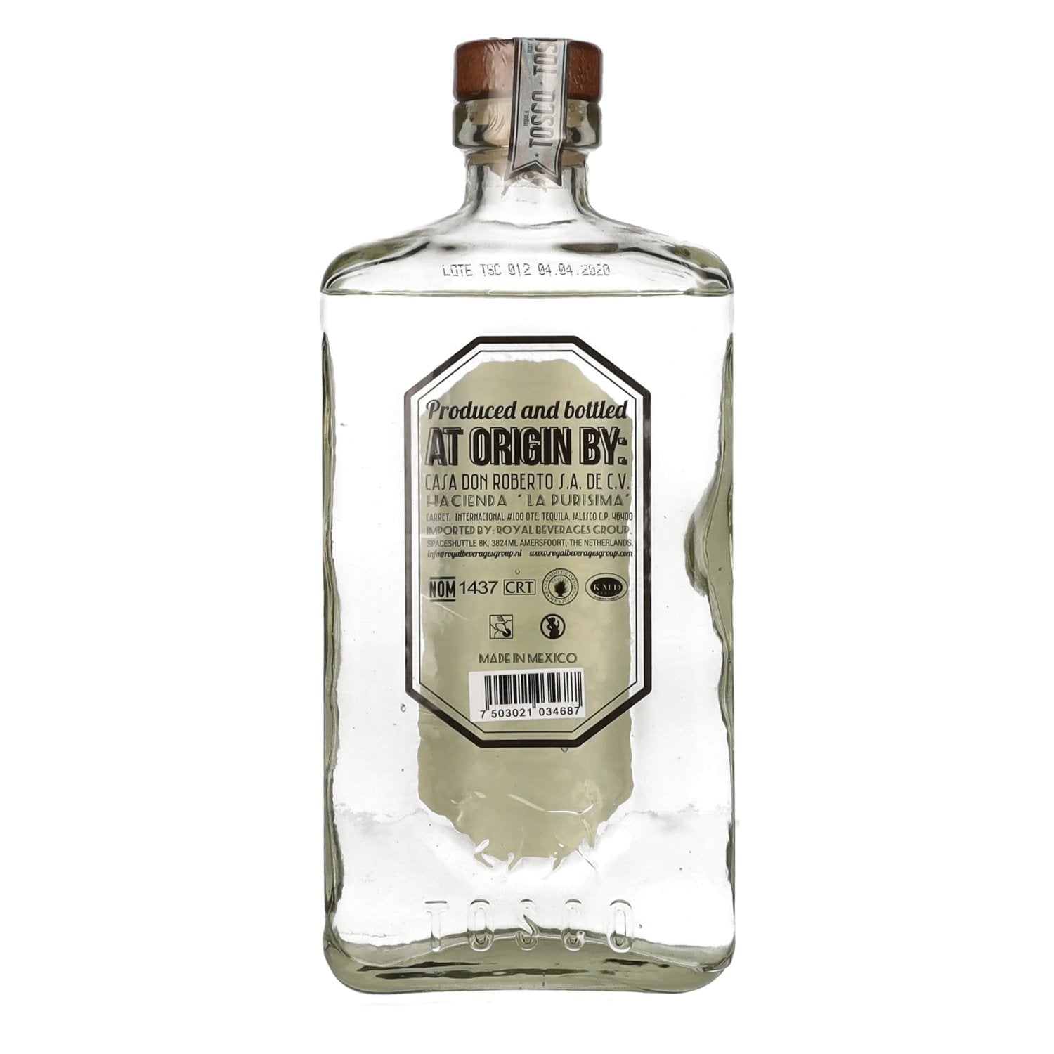Don Roberto TOSCO PLATA 100% Agave 40% Vol. 0,7l