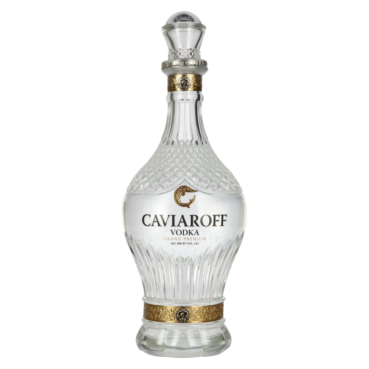 CAVIAROFF Grand Premium Vodka 40% Vol. 1l