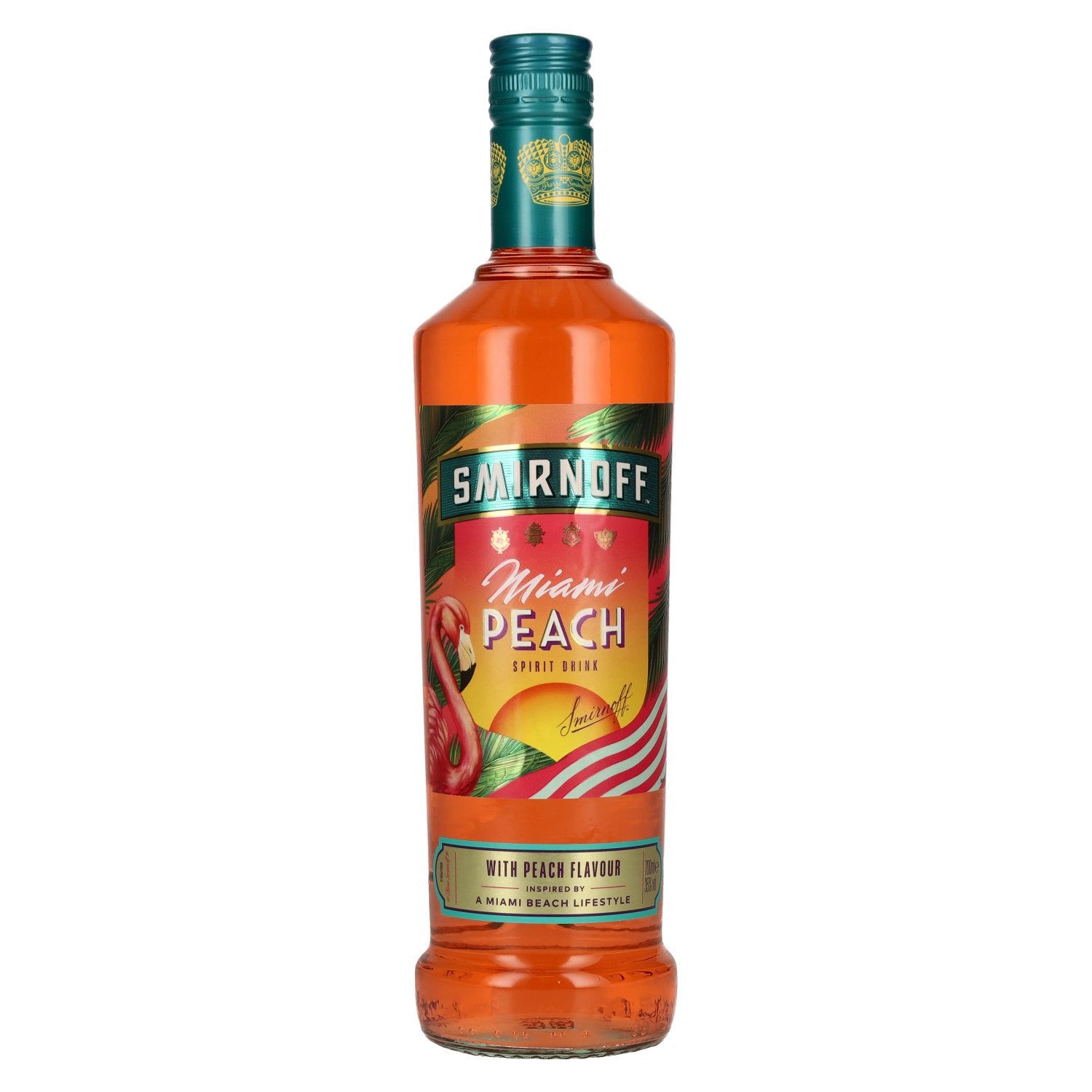 Smirnoff Vodka MIAMI PEACH Spirit Drink 35% Vol. 0,7l