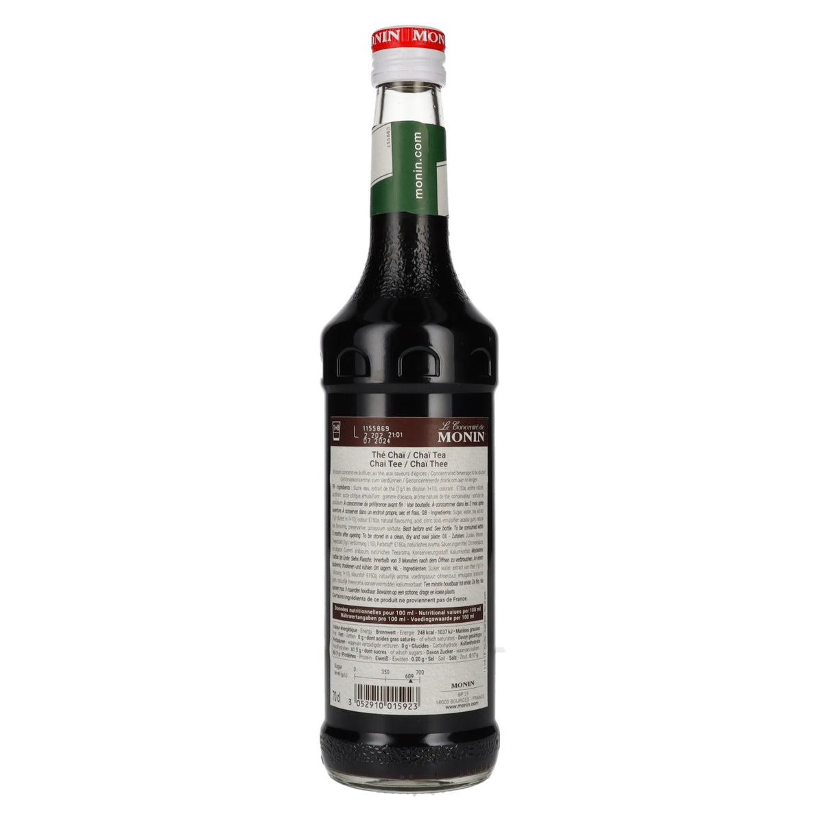 Le Conentré de Monin CHAI TEE 0,7l