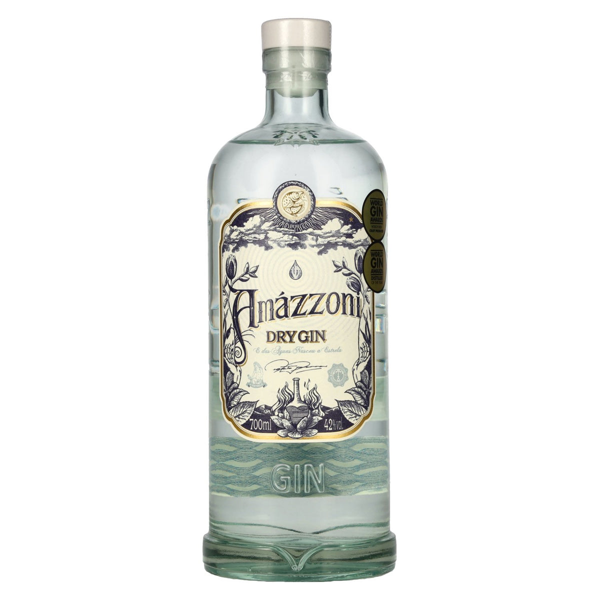 Amázzoni Dry Gin 42% vol. 0,7l