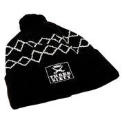 Three Sixty Bommelmütze schwarz