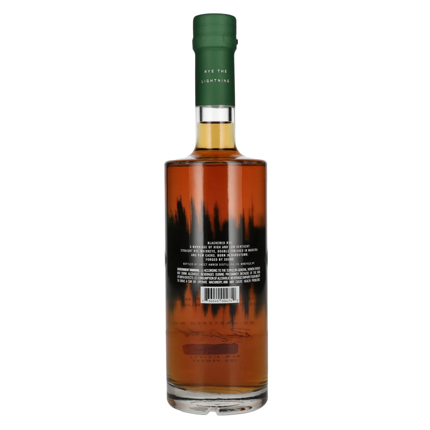 Blackened Rye the Lightning American Whiskey 45% Vol. 0,7l