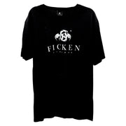 T-shirt Ficken Liquors pour homme, taille L, noir