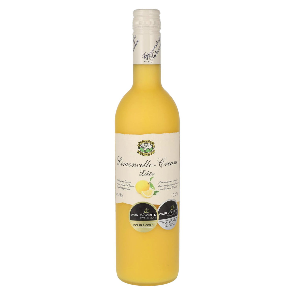 Gänserndorfer Kulinarium Crème de Limoncello Liqueur 17% Vol. 0,7l