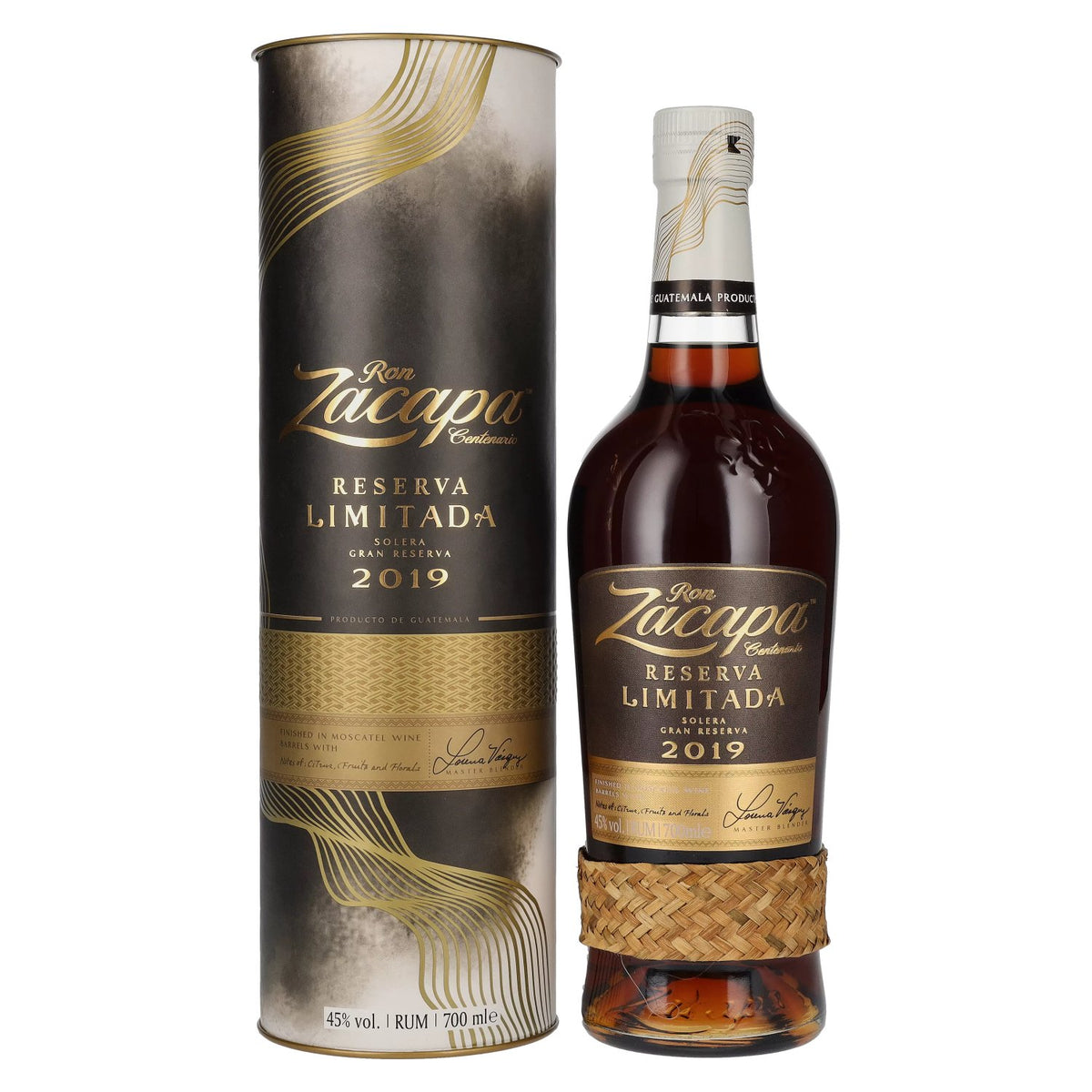 Ron Zacapa Centenario RESERVA LIMITADA Solera Gran Reserva 2019 45% Vol. 0,7l in gift box