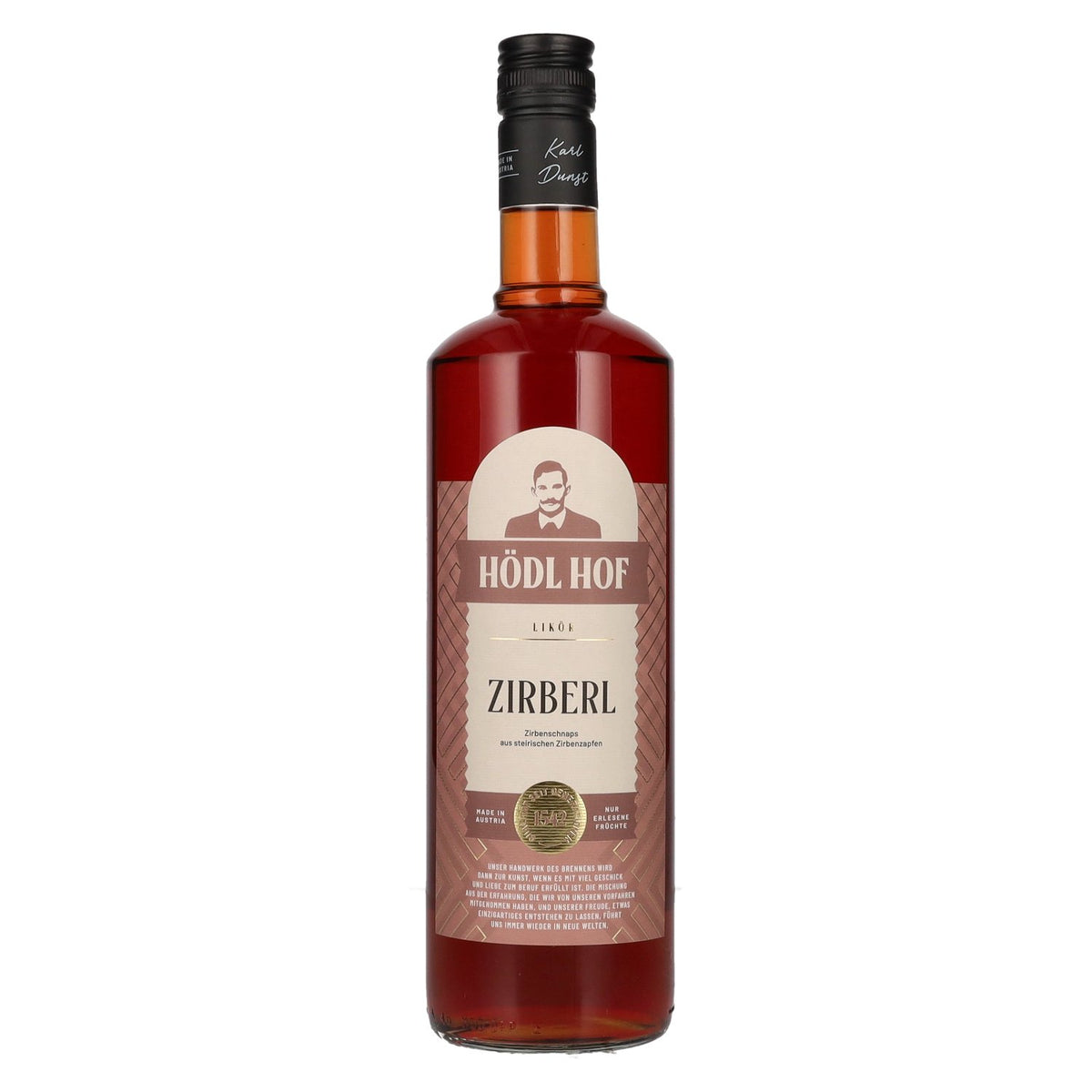 Hödl Hof ZIRBERL Swiss stone pine schnapps 25% vol. 1l