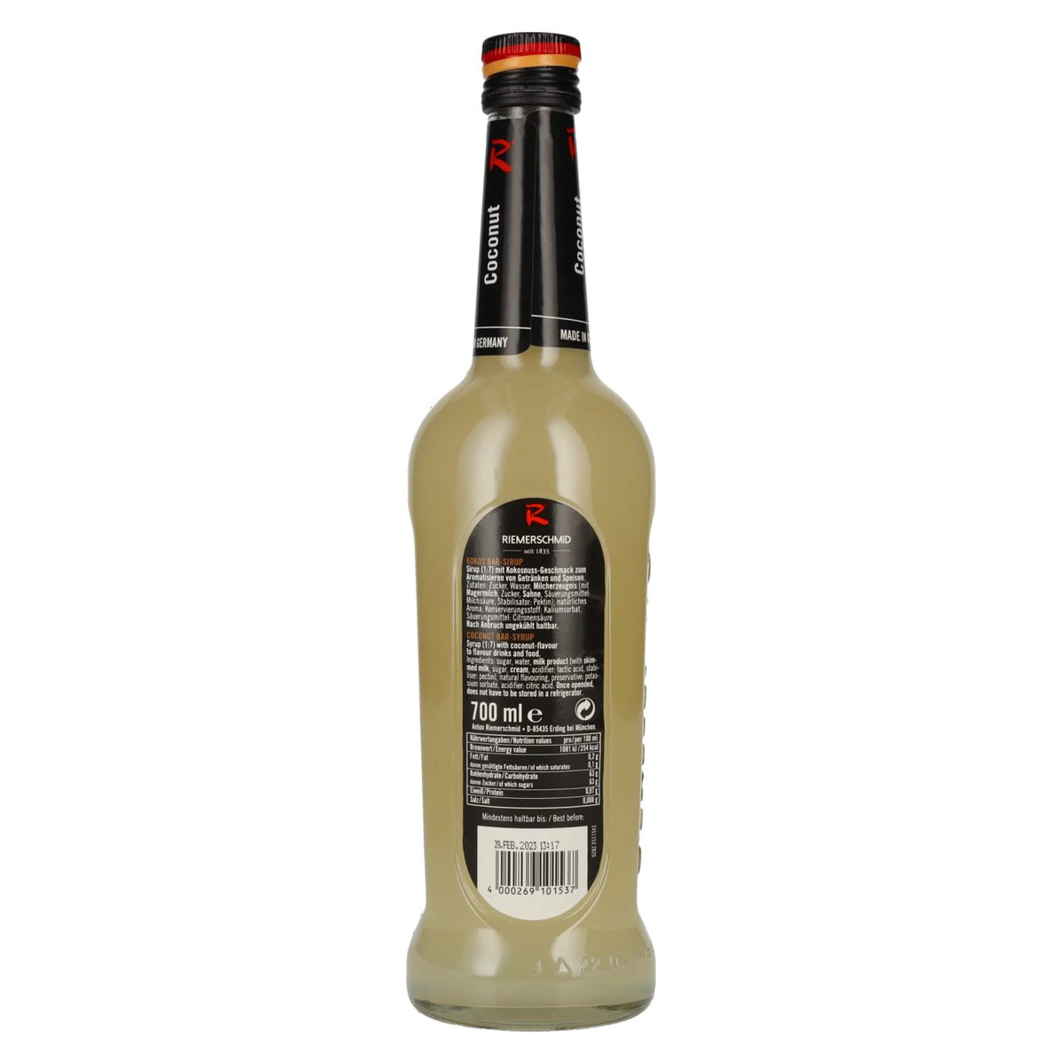Riemerschmid Bar-Sirup Coco Coconut 0,7l