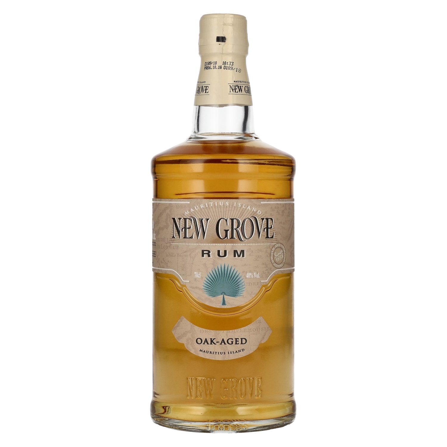New Grove Old Oak Aged Mauritius Island Rum 40% vol. 0,7l