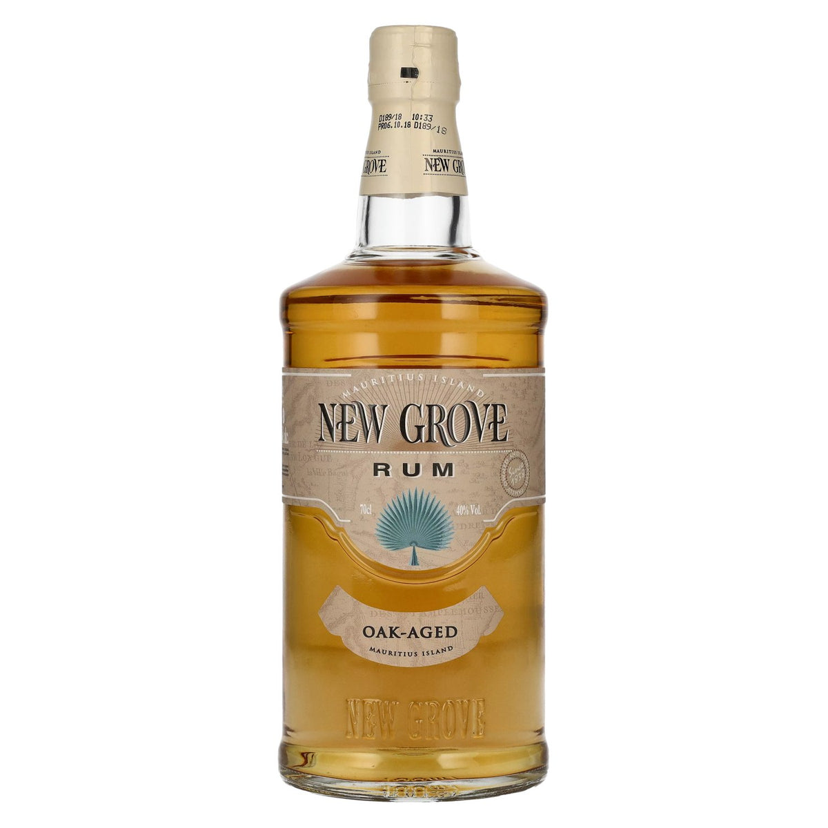 New Grove Rum Old Oak vieilli de l'île Maurice, 40 % vol., 0,7 l