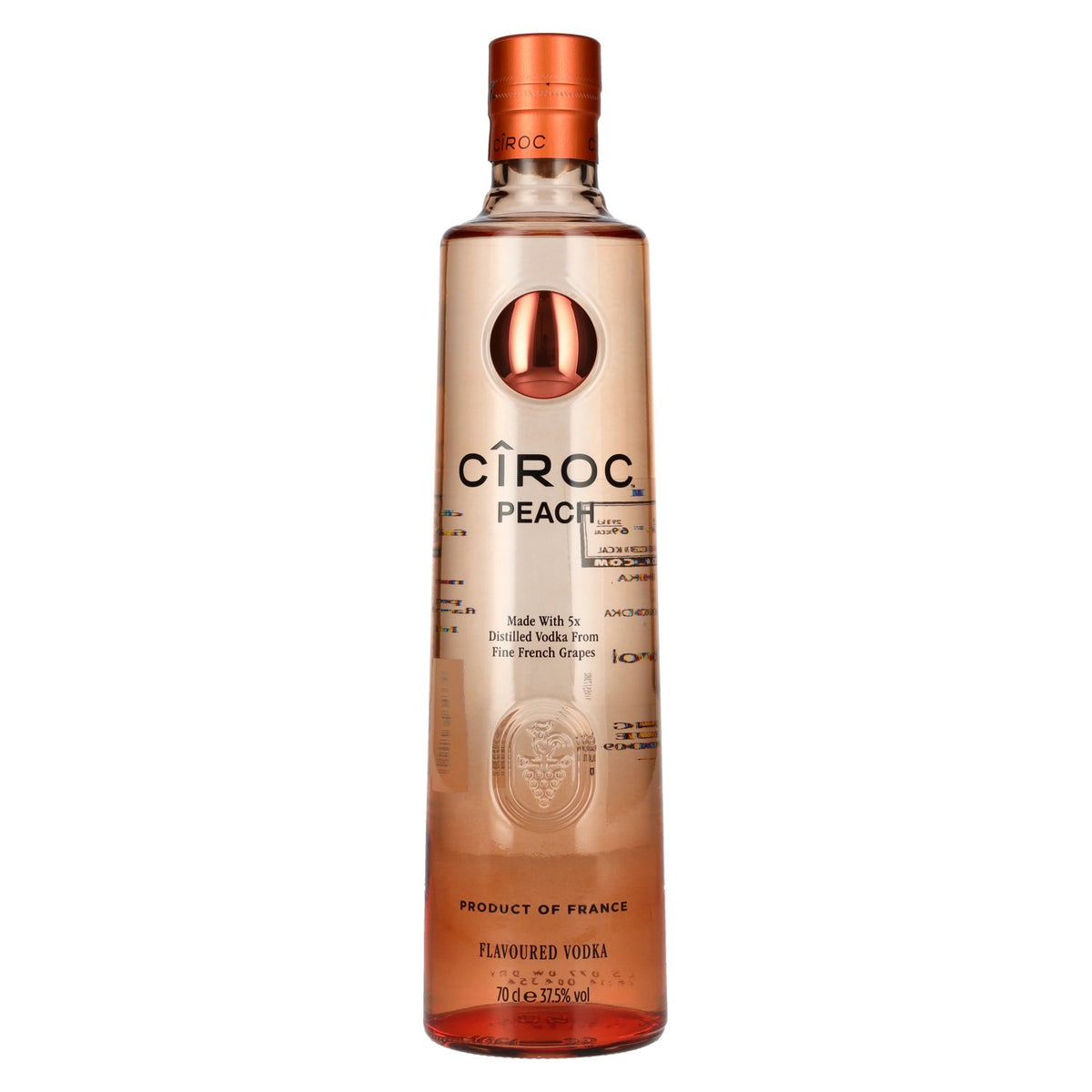 Cîroc PEACH Vodka aromatisée 37,5% Vol. 0,7l