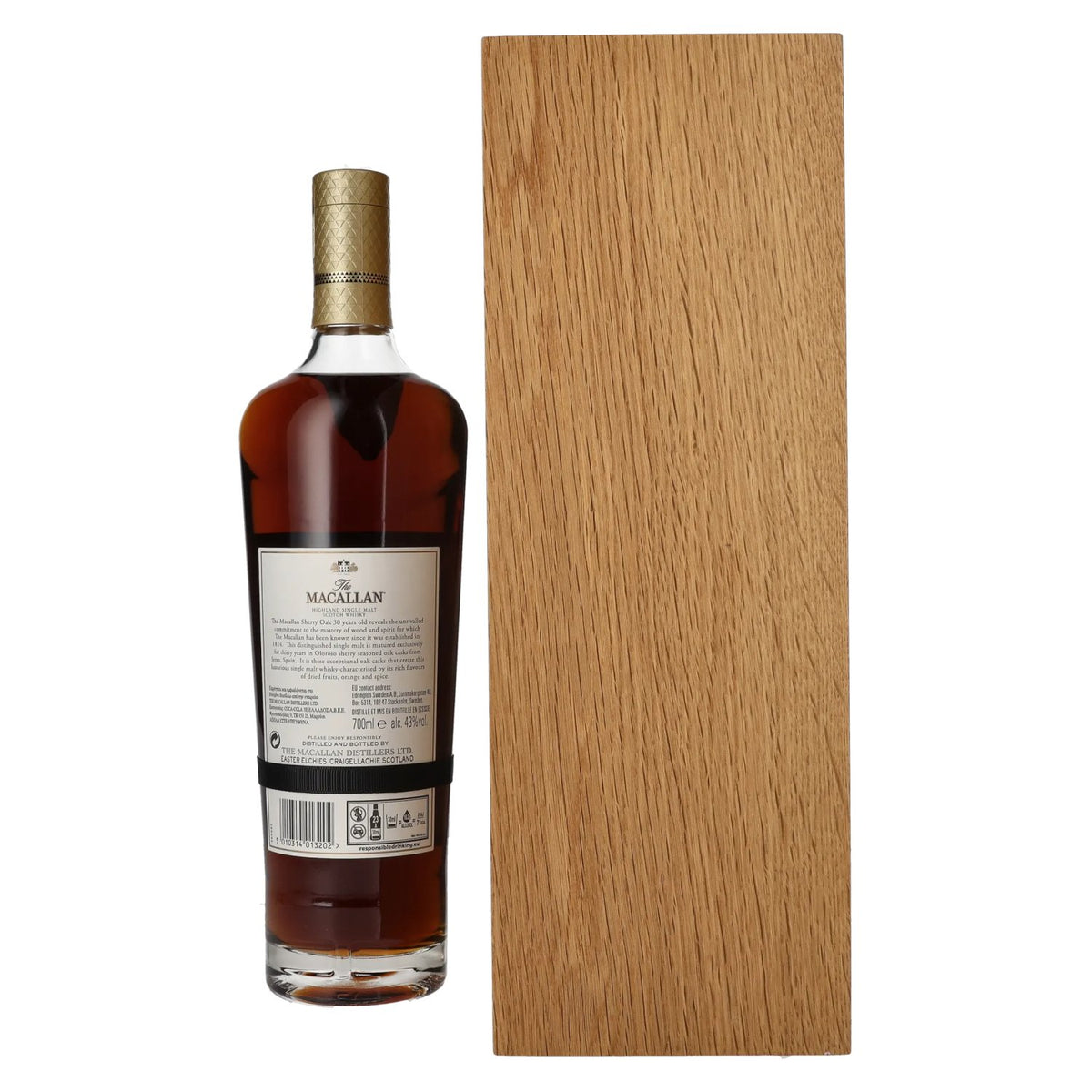 The Macallan 30 Years Old SHERRY OAK 2020 43% Vol. 0,7l in Holzkiste