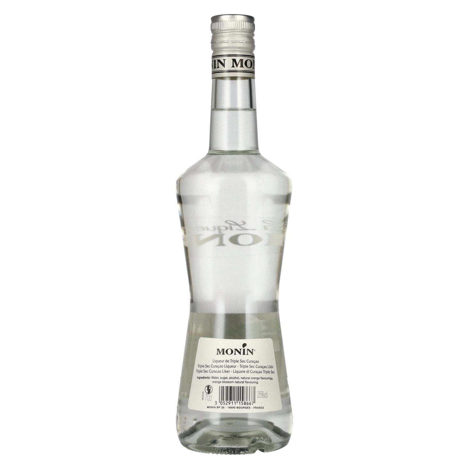Monin TRIPLE SEC CURAÇAO Liqueur 25% vol. 0.7 l