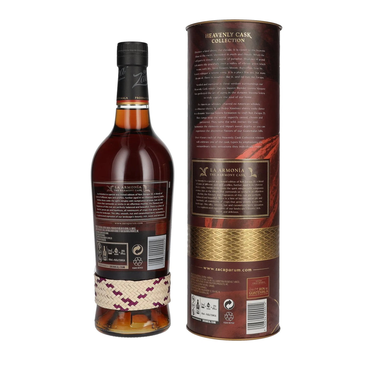 Ron Zacapa Centenario LA ARMONIA Heavenly Cask Collection 40% Vol. 0,7l in Geschenkbox