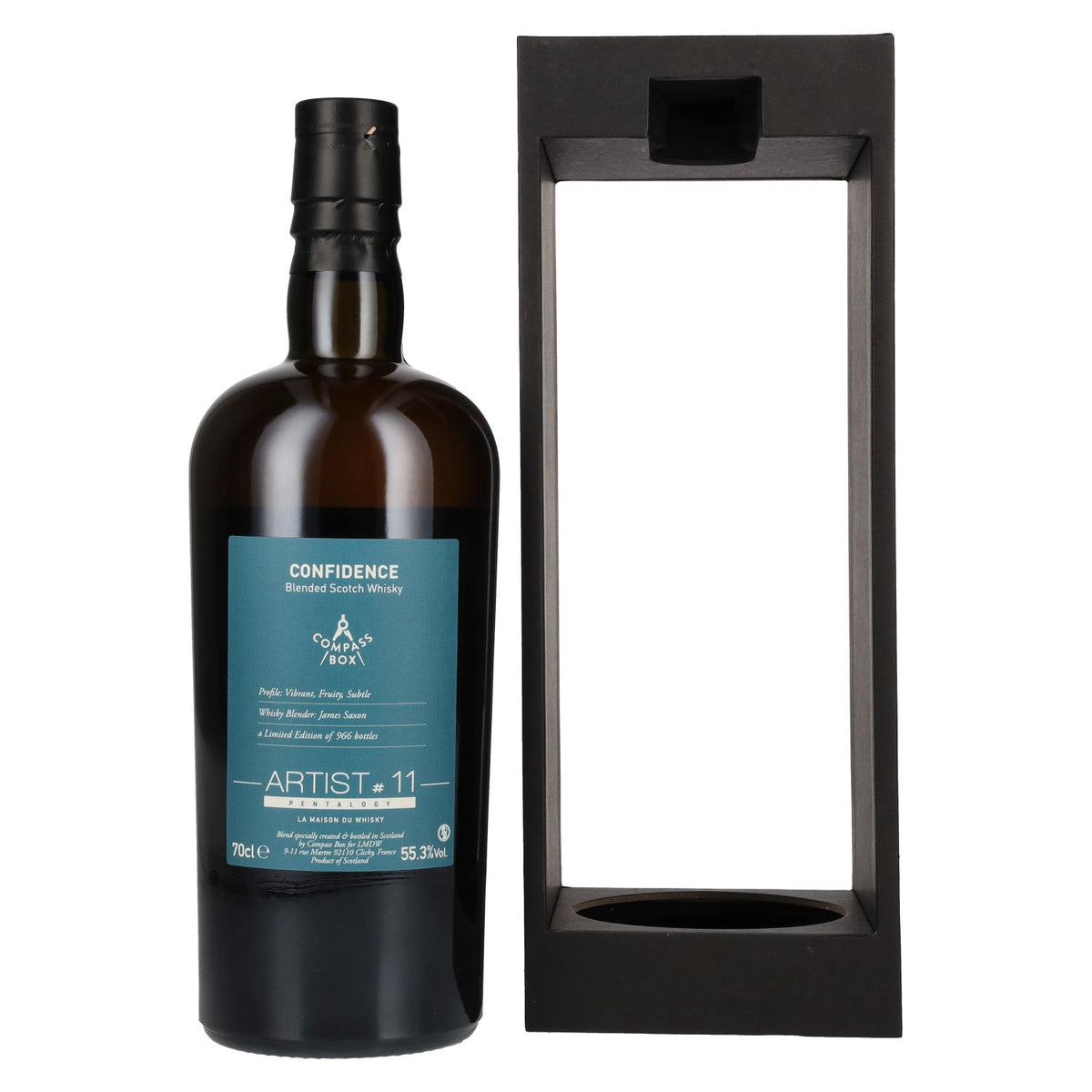 Compass Box ARTIST #11 PENTALOGY CONFIDENCE 55,3% vol. 0,7l en boîte cadeau