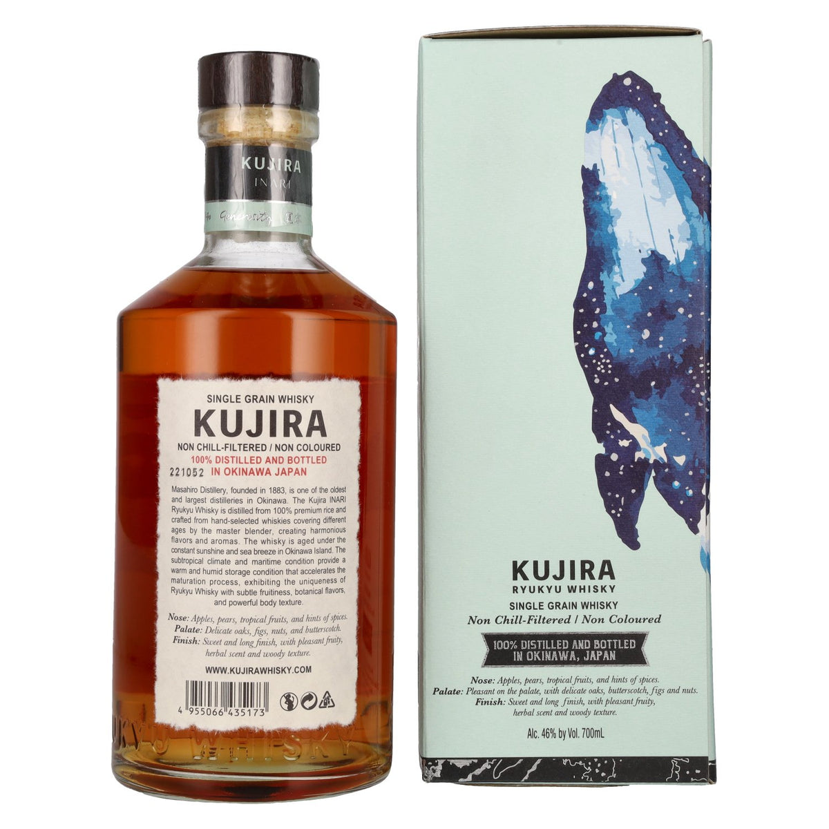 Kujira INARI Ryukyu Whisky 46% Vol. 0,7l in Geschenkbox