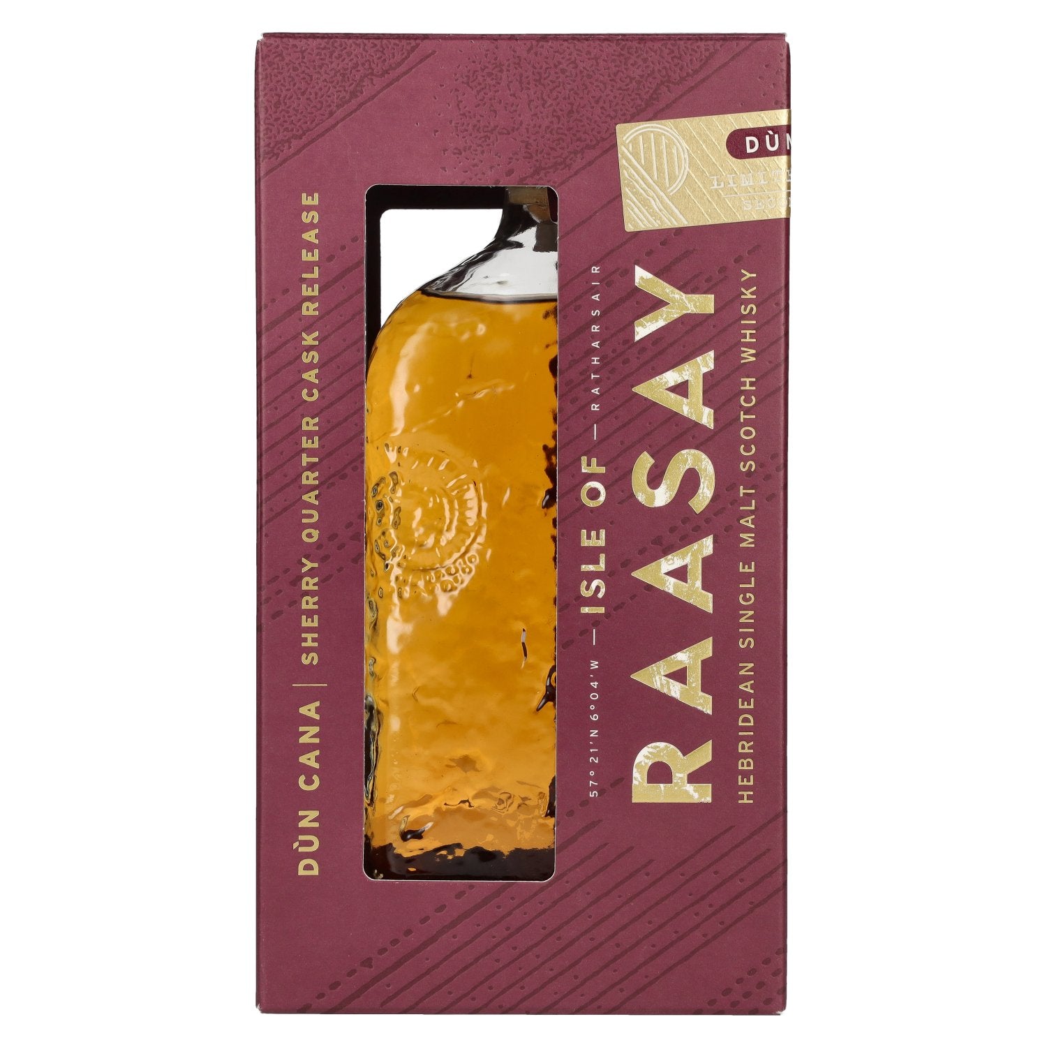 Isle of RAASAY Dùn Cana Second Edition Sherry Quarter Cask Single Malt Limited Release 52% Vol. 0,7l in Geschenkbox