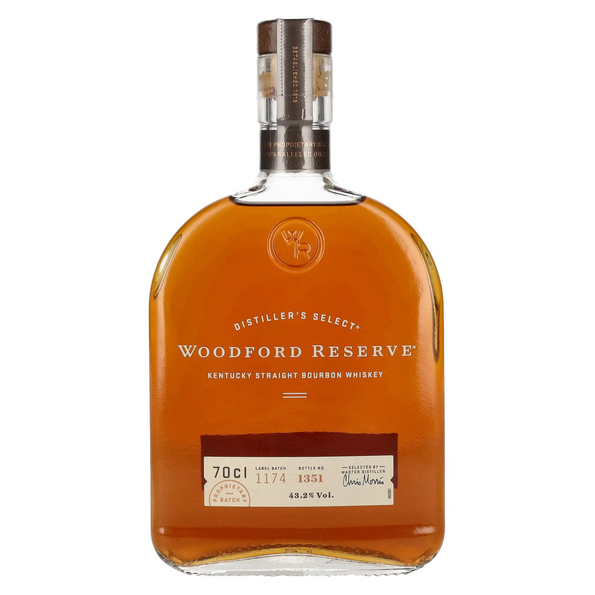 Woodford Reserve Kentucky Straight Bourbon Whiskey 43,2 % vol. 0,7 l