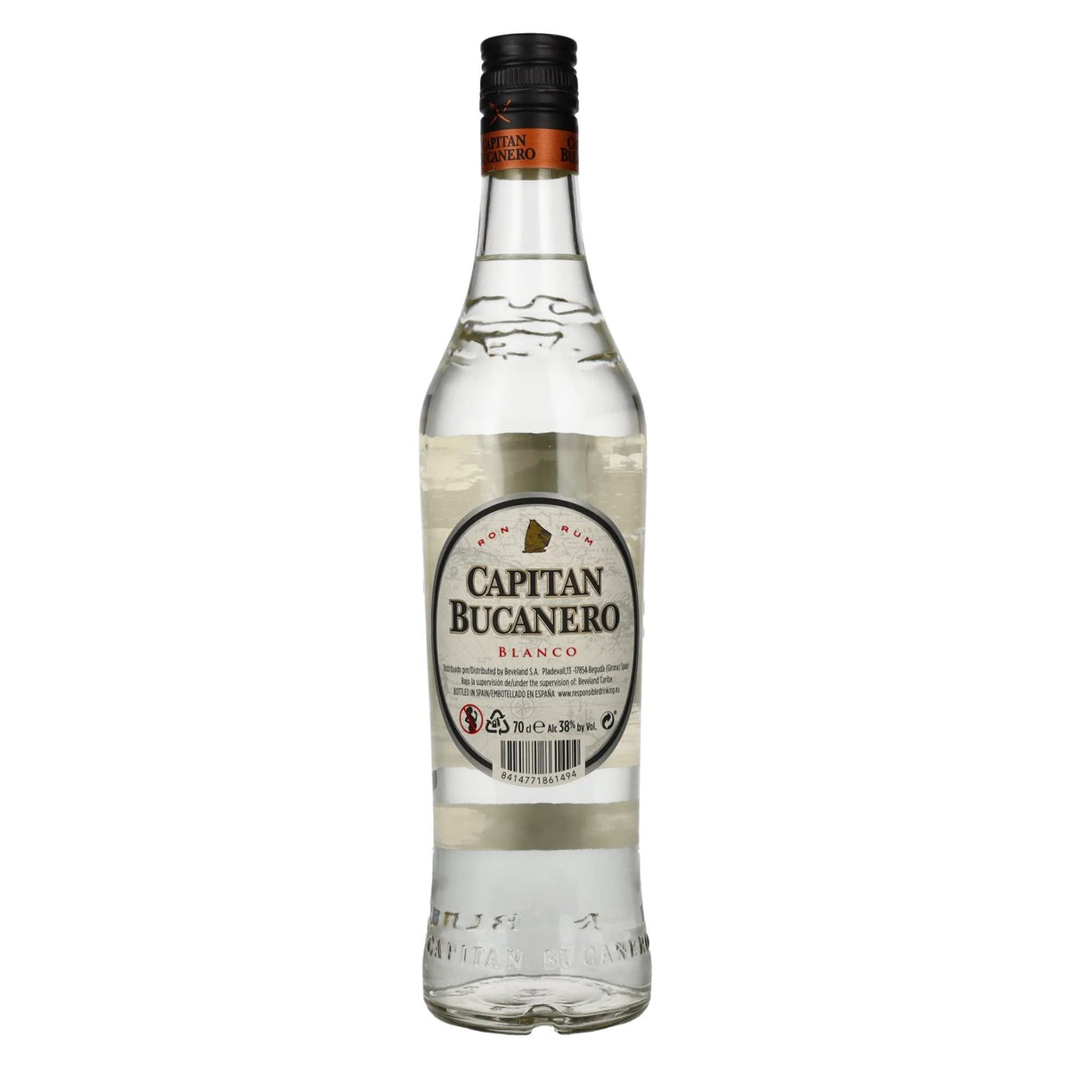 Capitan Bucanero BLANCO Ron 38% vol. 0,7l