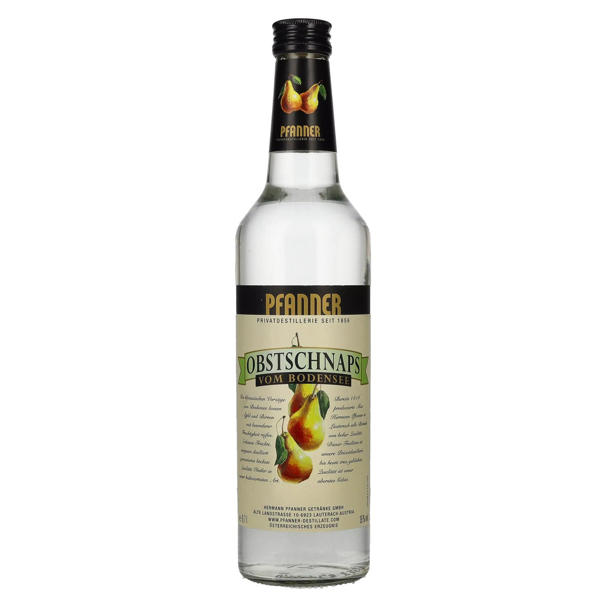 Pfanner fruit schnapps from Lake Constance 35% vol. 0.7l