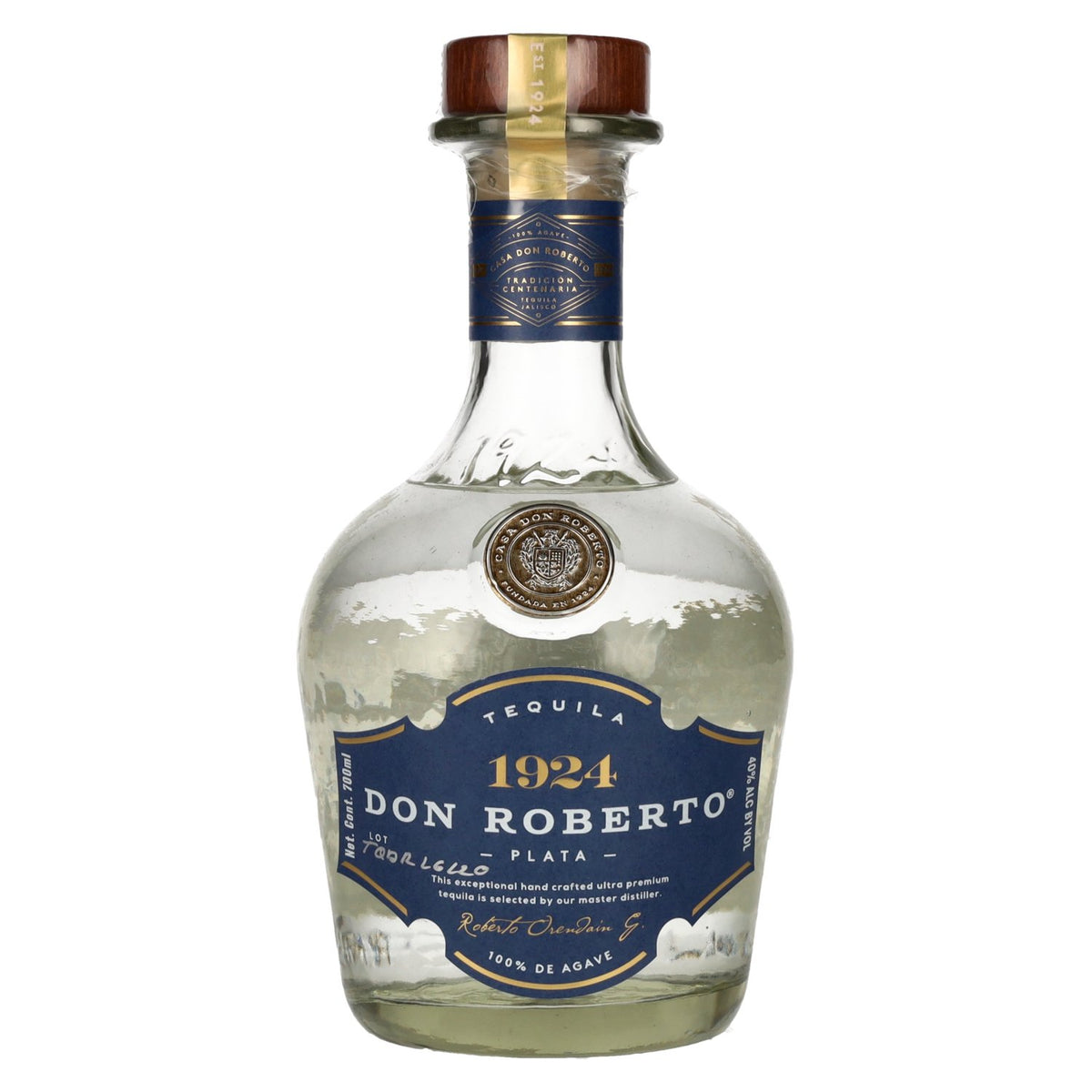Don Roberto PLATA 100% Agave 40% Vol. 0,7l