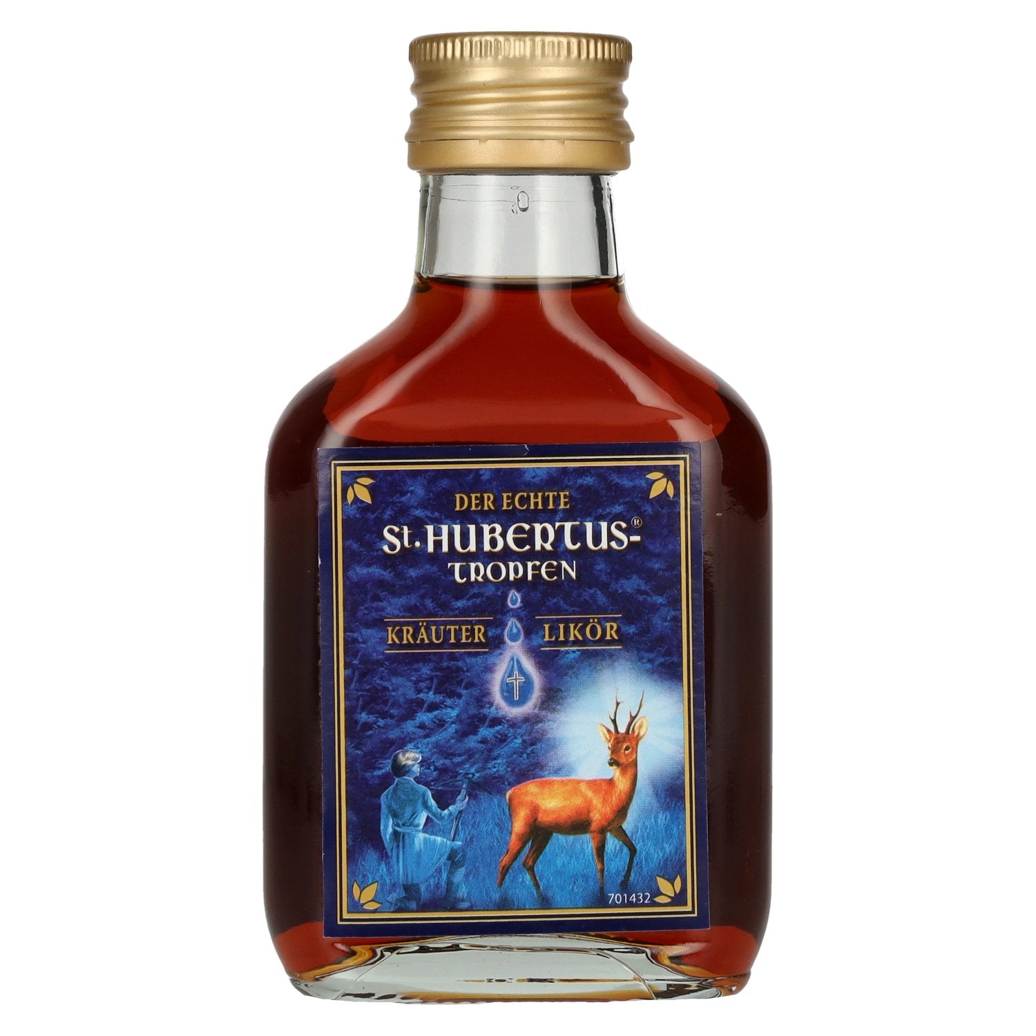 St. Hubertus Tropfen Kräuterlikör 30% Vol. 12x0,1l