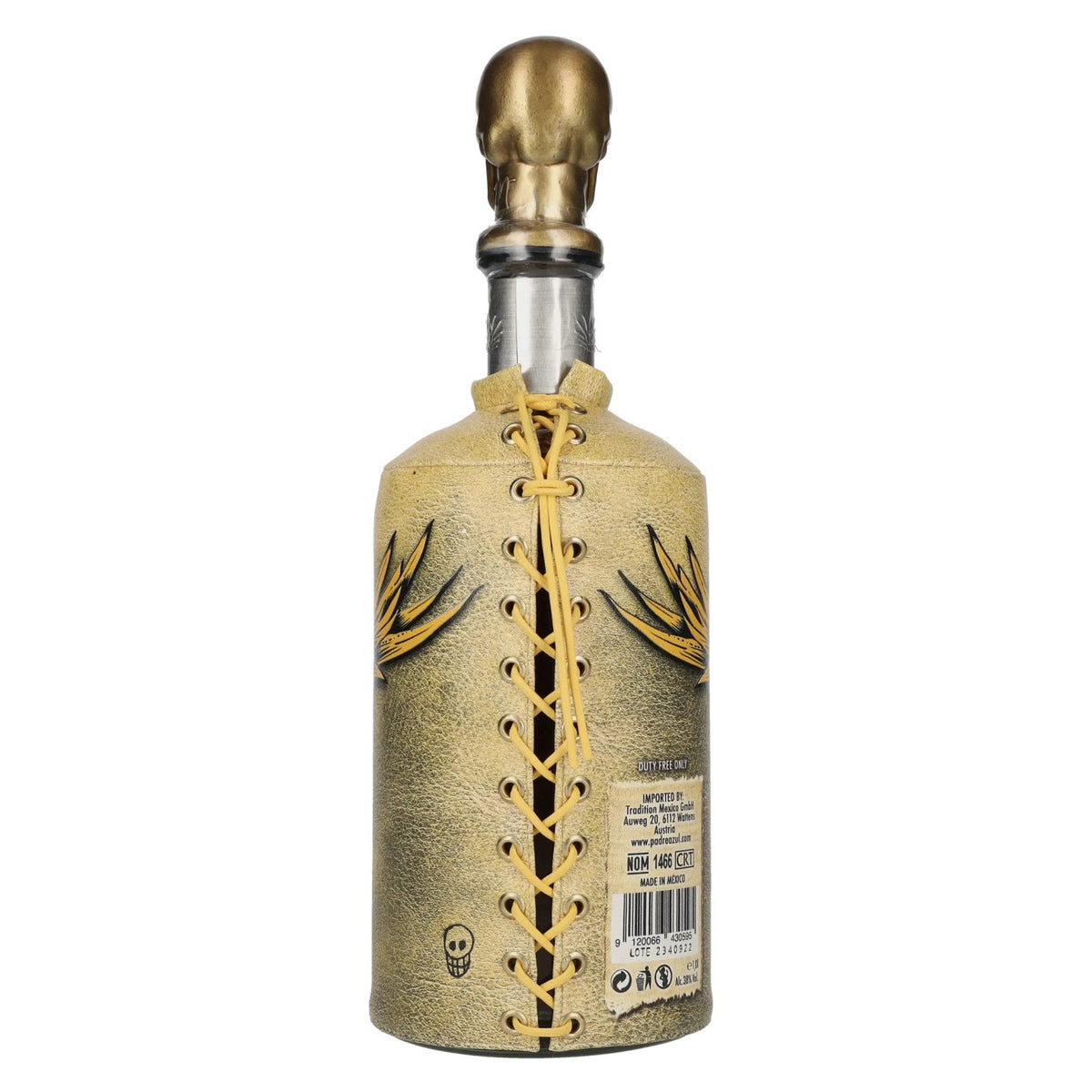 Padre Azul Super Premium Tequila Reposado 100% Agave 38% Vol. 1l