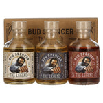 Bud Spencer THE LEGEND Miniset 42,7% vol. 3x0,05l en boîte cadeau