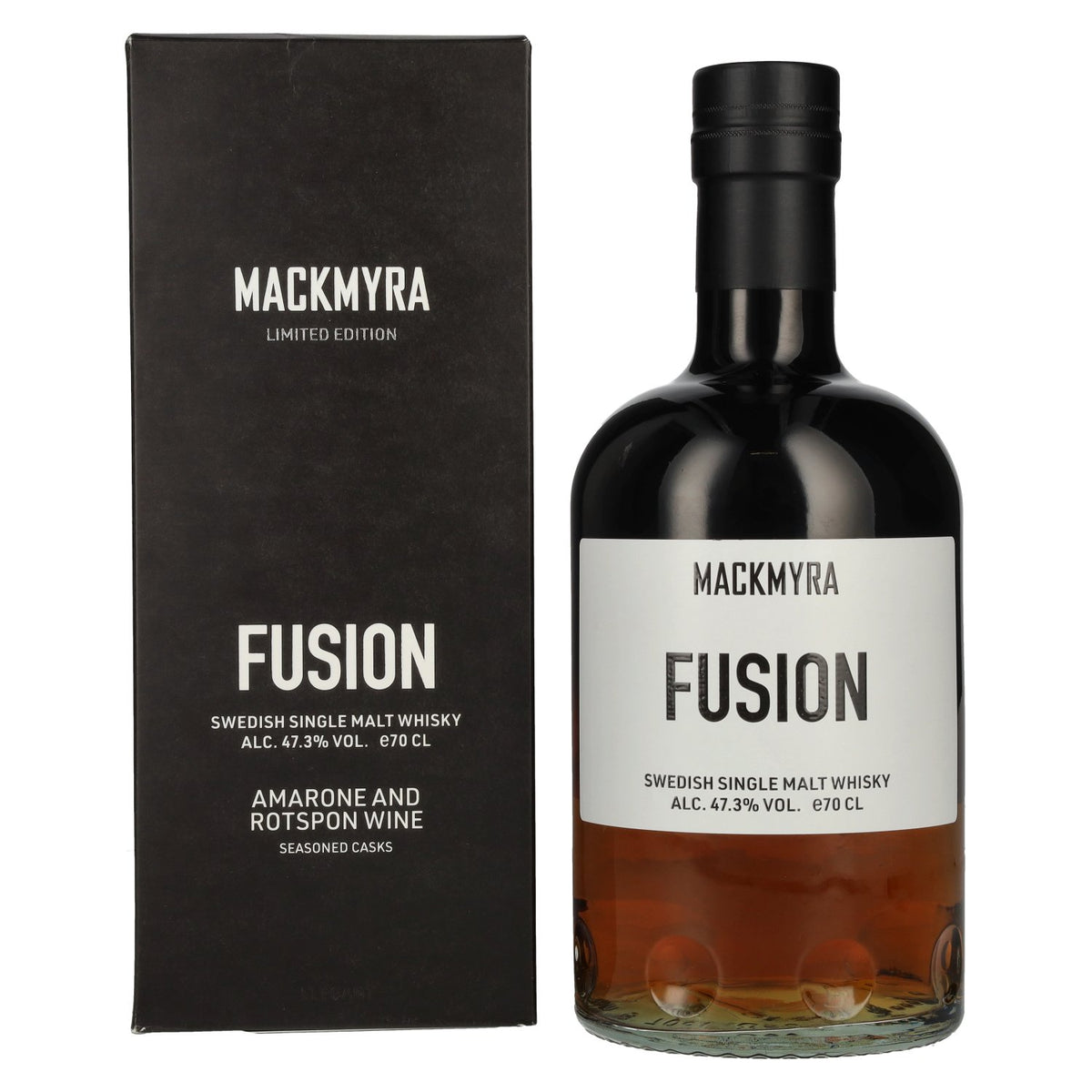 Mackmyra FUSION Swedish Single Malt Whisky Limited Edition 47,3% Vol. 0,7l in Geschenkbox
