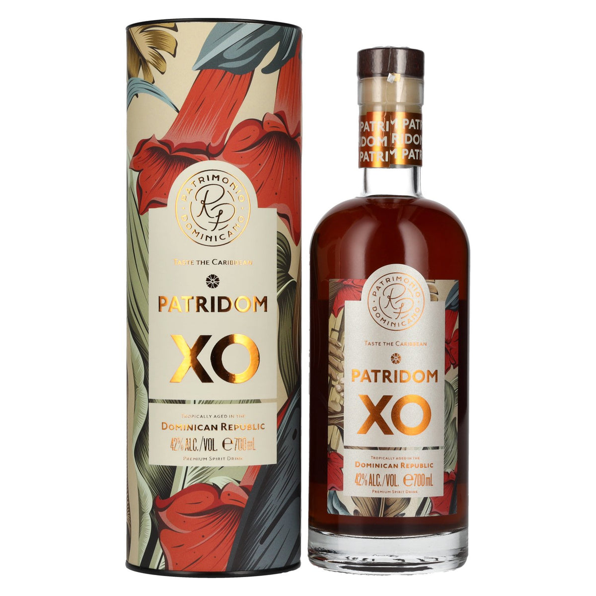 Patridom XO Spirit Drink 42% vol. 0,7l en boîte cadeau
