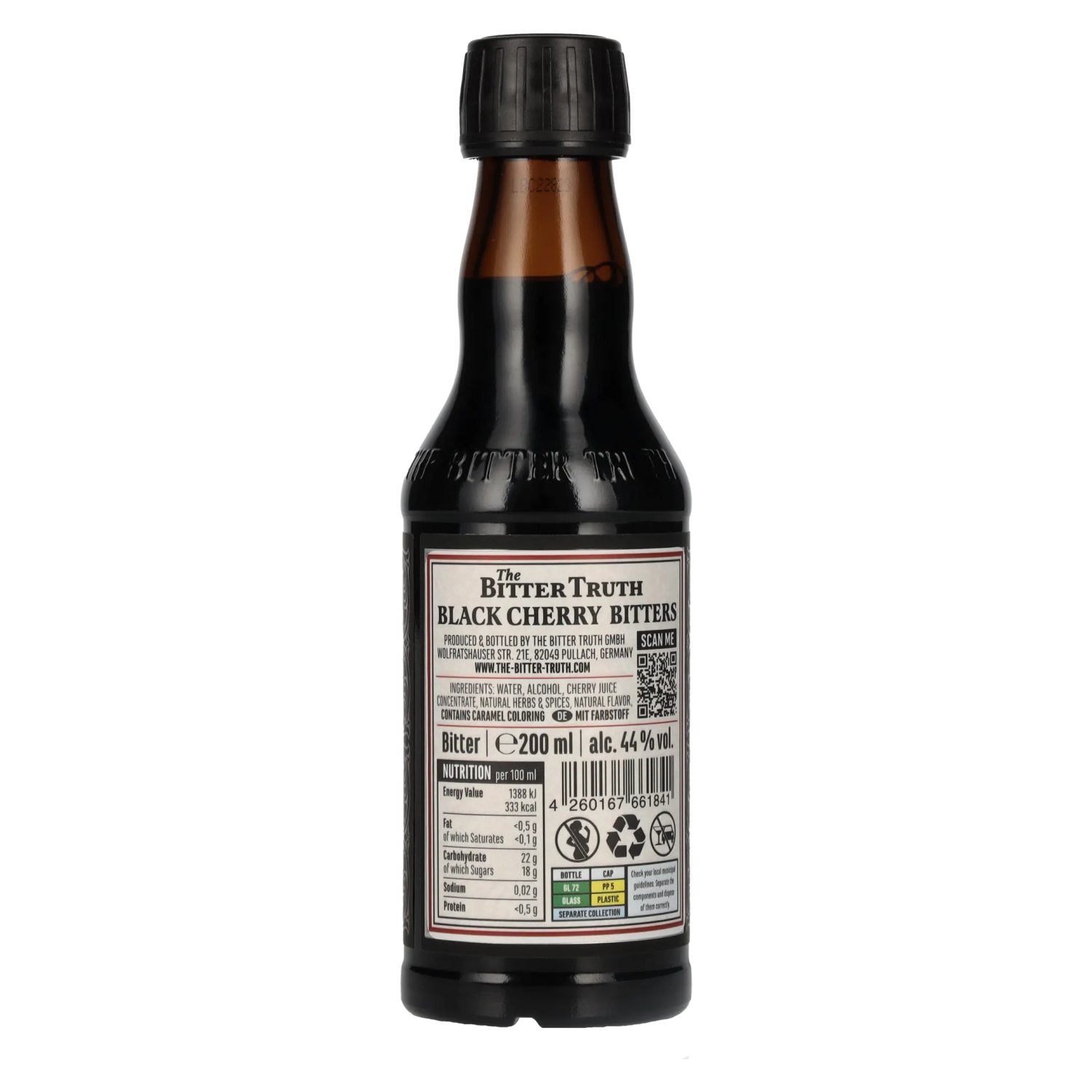 The Bitter Truth Black Cherry Bitters 44% vol. 0,2l
