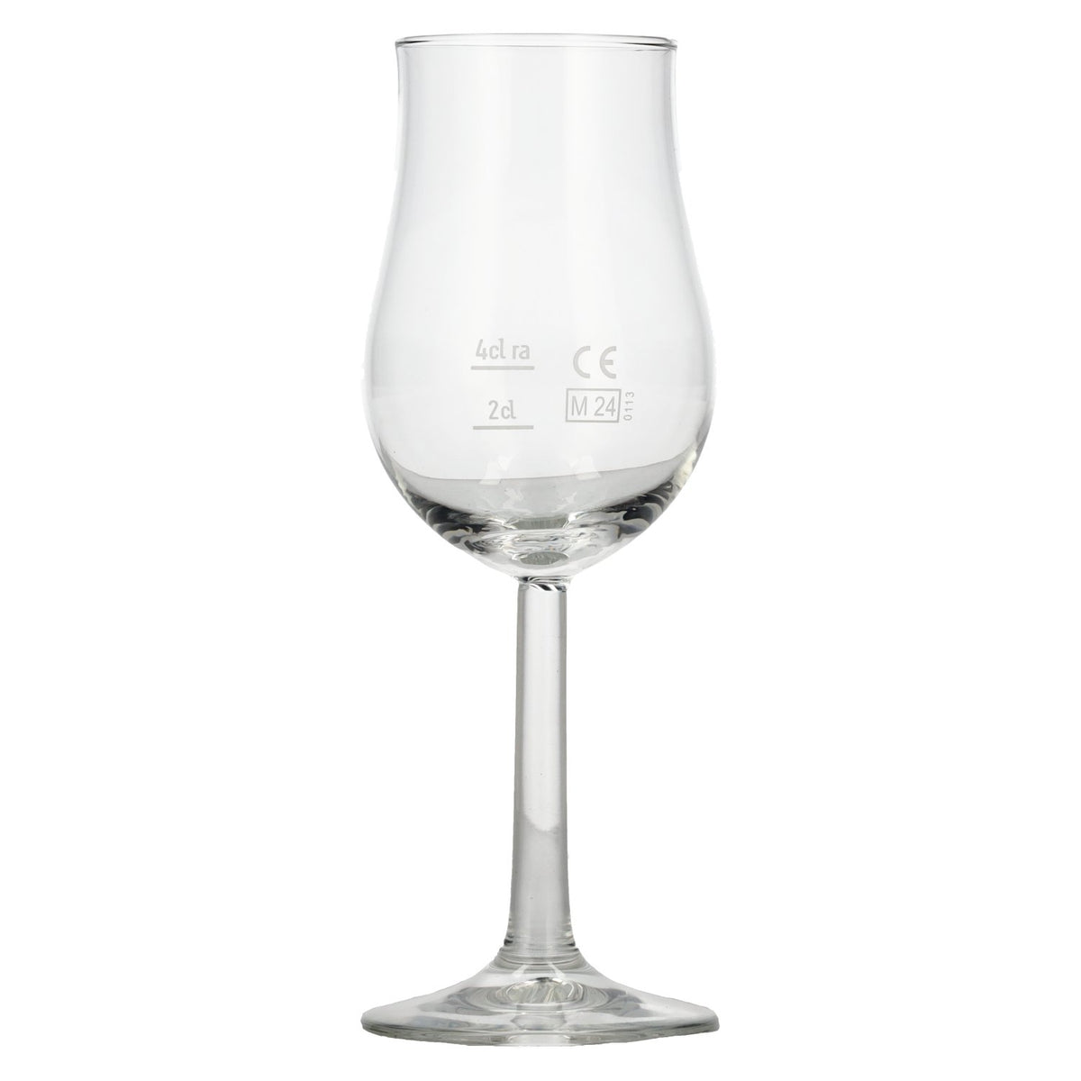 Bugatti whisky stemmed glass with calibration 2 cl/4 cl