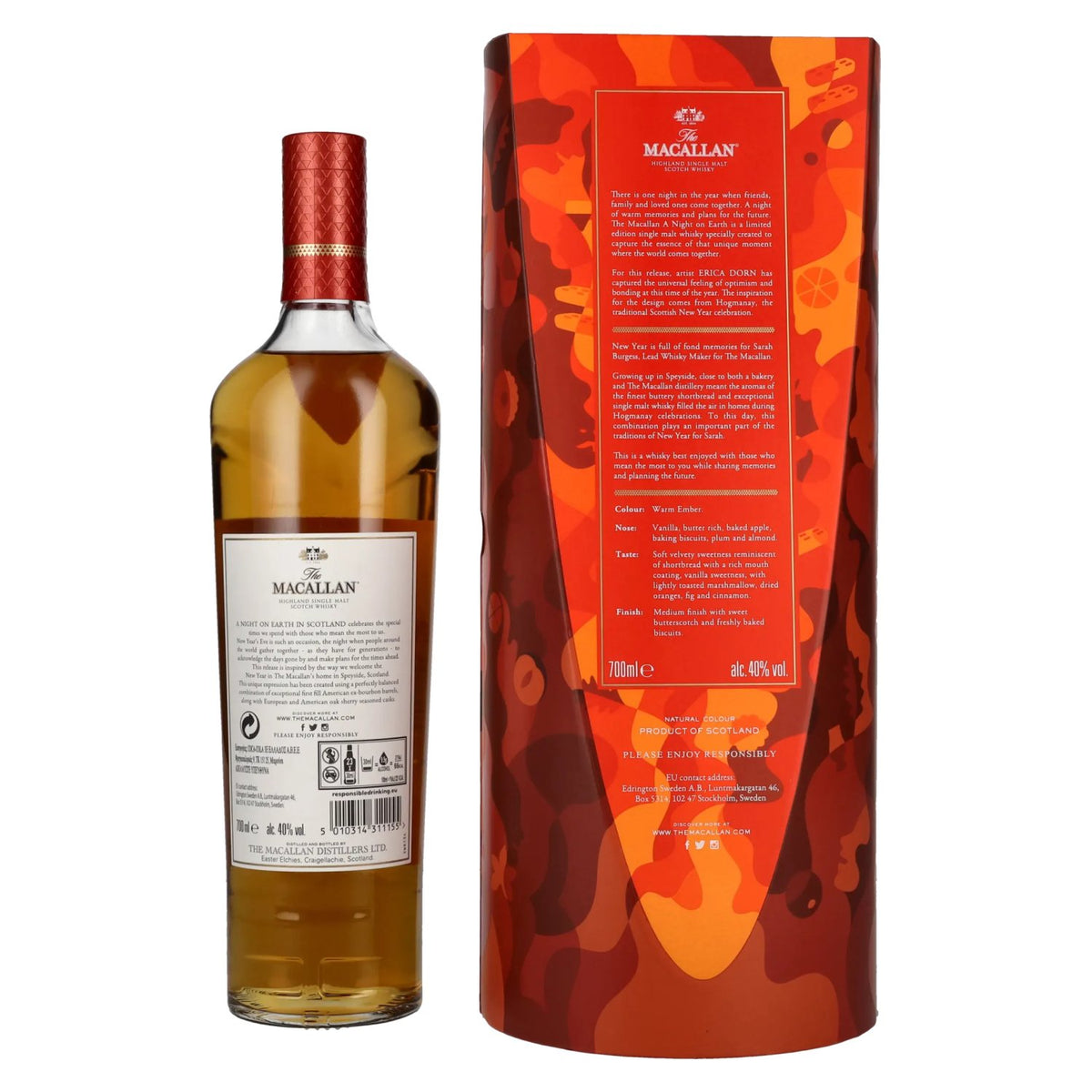 The Macallan A NIGHT ON EARTH IN SCOTLAND 2021 40% Vol. 0,7l in gift box