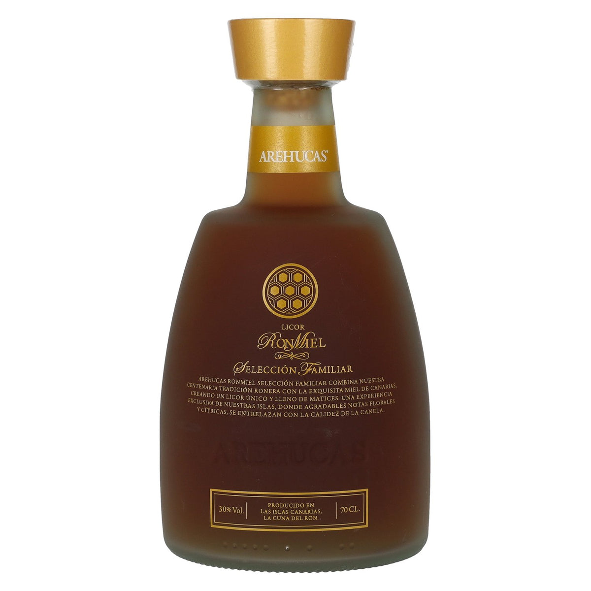 Ron Arehucas Ron Miel Selección Familiar Licor 30% Vol. 0,7l