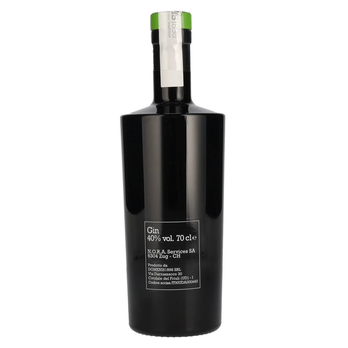 Domenis 1898 GIN NERO Bartender Edition 40% Vol. 0,7l