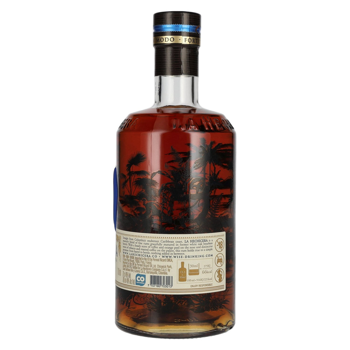 La Hechicera Ron Extra Añejo de Colombia RESERVA FAMILIAR 40% Vol. 0,7l