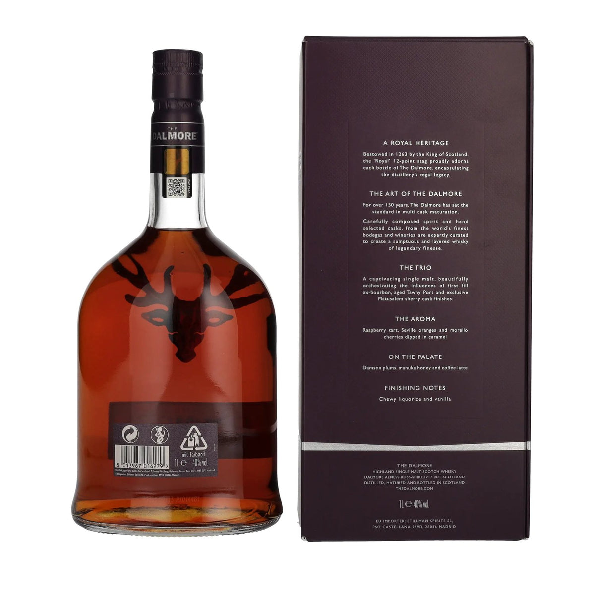 The Dalmore THE TRIO Highland Single Malt Scotch Whisky 40% Vol. 1l in gift box
