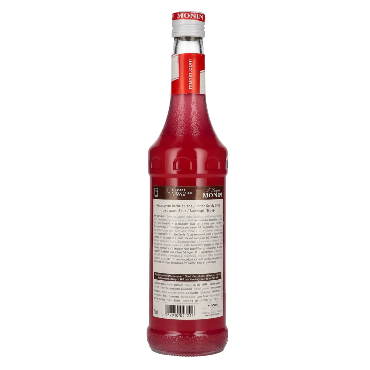 Le Sirop de Monin SUGAR WATTE 0,7l