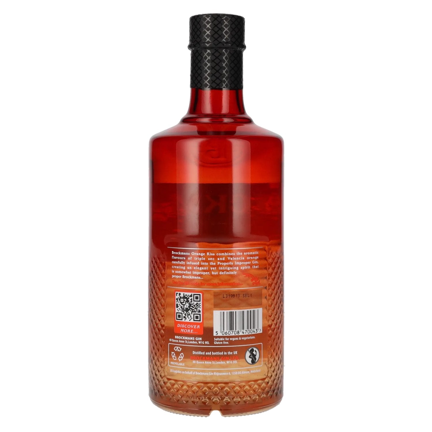 Brockmans Intensely Smooth ORANGE KISS GIN 40% Vol. 0,7l