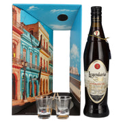 Legendario Elixir de Cuba 34% Vol. 0,7l in Geschenkbox mit 2 Gläsern